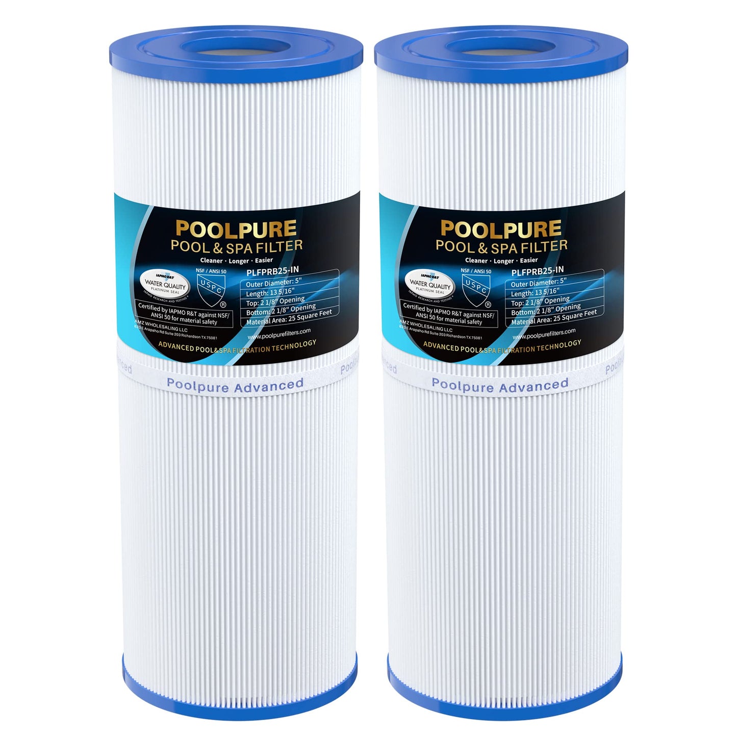 POOLPURE Poolroboter, 5000mah-Akku, 120min Leistungsstarke Reinigung, Kabelloser Poolsauger Akku, Automatisches Parken, LED-Anzeigen, IPX8 Wasserdicht, Ideal für Pools 90 m²