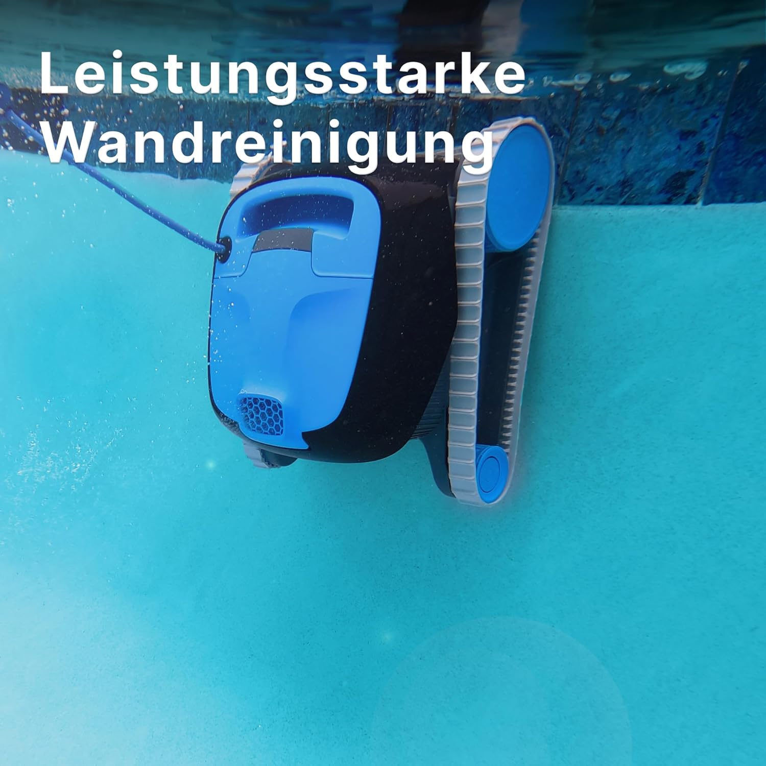 Dolphin Nautilus CC Automatischer Poolreiniger Poolroboter mit Kabel - Boden und Wandreinigung - Energieeinsparung, Eingelassene Pools bis zu 10 m, Wasserpflege