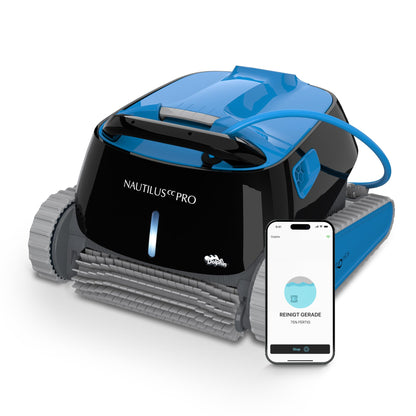 Dolphin Nautilus CC Automatischer Poolreiniger Poolroboter mit Kabel - Boden und Wandreinigung - Energieeinsparung, Eingelassene Pools bis zu 10 m, Wasserpflege