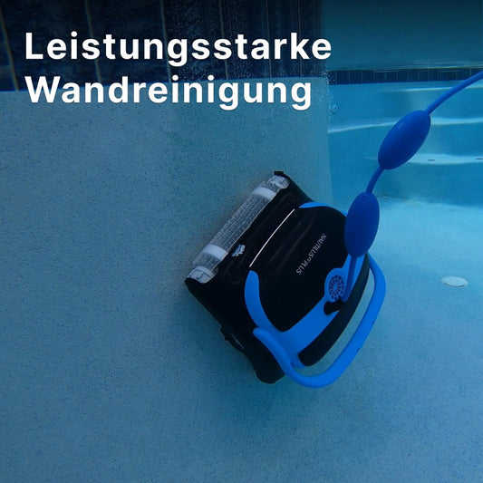 Dolphin Nautilus CC Plus Automatischer Poolreiniger Poolroboter für Eingelassene Pools bis zu 12 m mit Caddy vom Transport