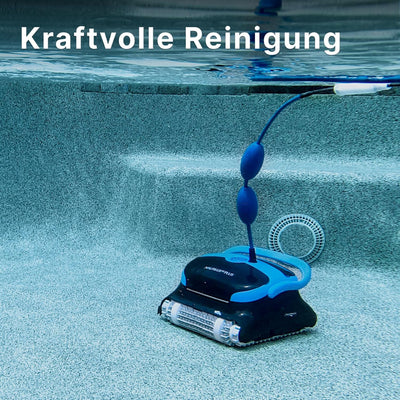 Dolphin Nautilus CC Plus Automatischer Poolreiniger Poolroboter für Eingelassene Pools bis zu 12 m mit Caddy vom Transport