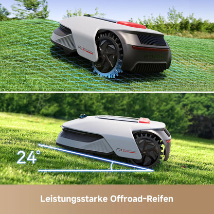 DREAME intelligenter Mähroboter A1 Pro kabellos 3D LiDAR Auto Kartierung empfohlen 2000m² mit App Steuerung und smarter OmniSense Technologie